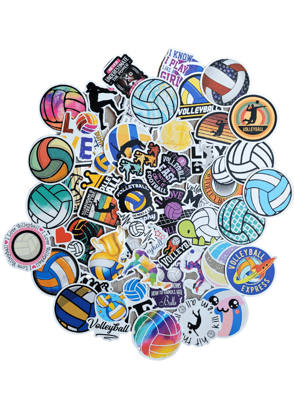 volleyball sticker pack